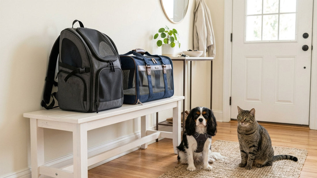 Pet carrier backpack vs traditional pet carrier