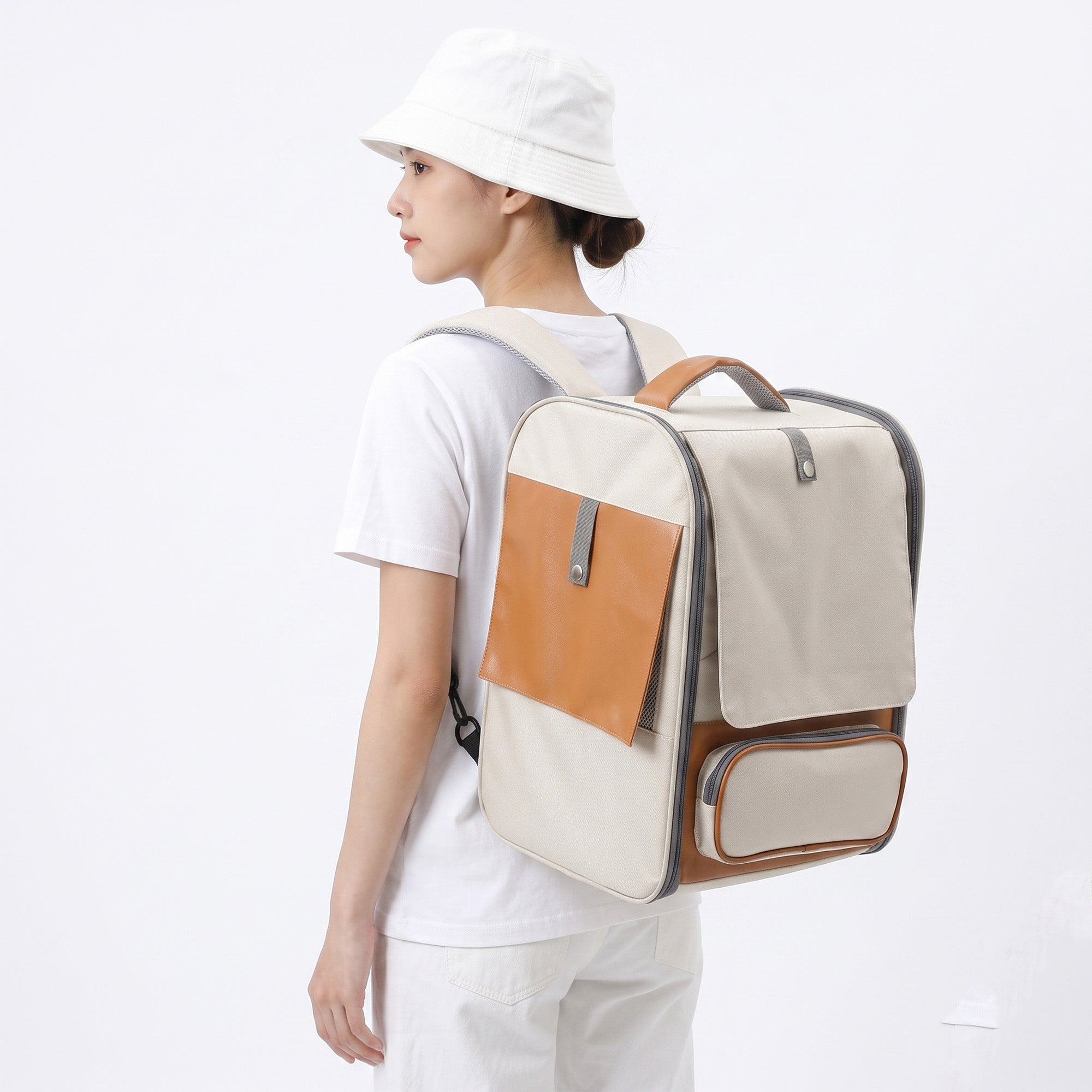 Pet backpacks and carriers for small dogs and cats