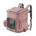 Breathable Pet Carrier Backpack with Storage Pockets