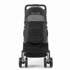 Foldable 4-Wheel Pet Stroller with Detachable Cabin