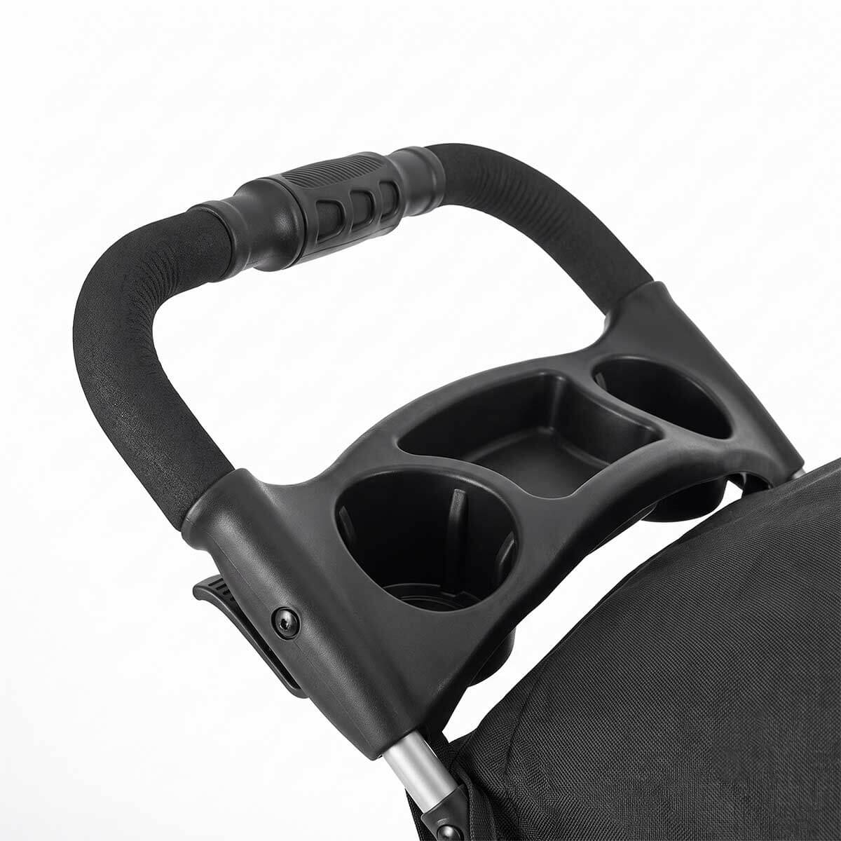 3-Wheel Foldable Pet Stroller with Brake | Up to 35 lb