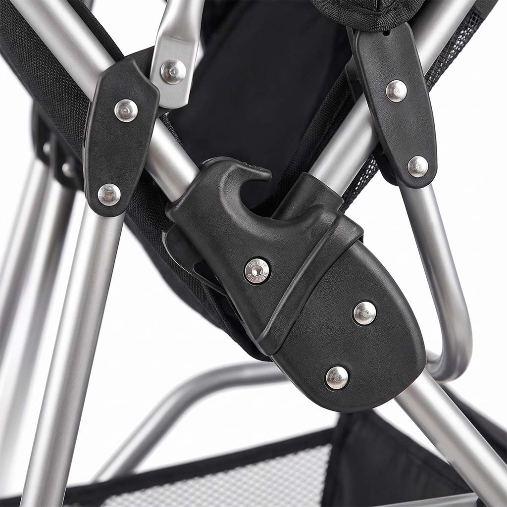 Foldable 3-Wheel Pet Stroller - Up to 35 lbs