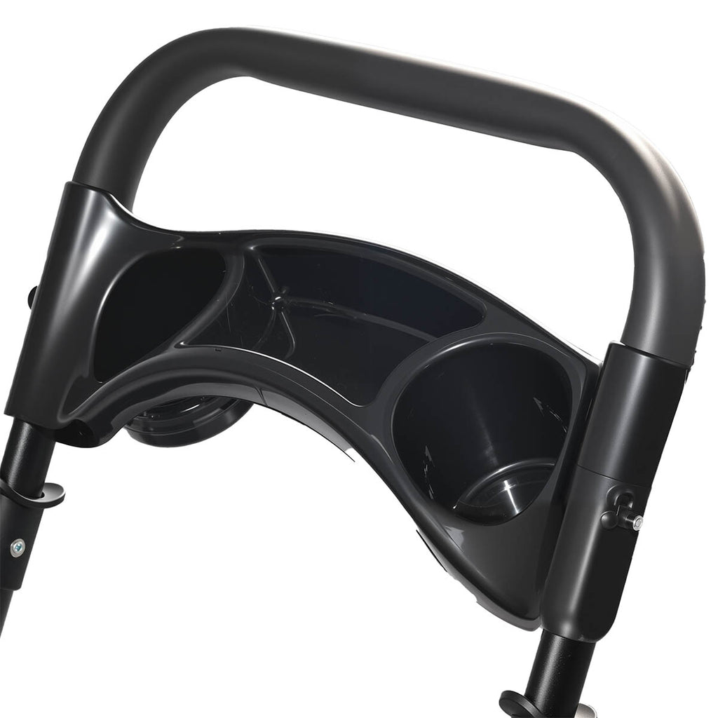 Foldable All-Terrain Pet Stroller for Dogs & Cats up to 33 lbs (Black)