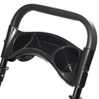 Foldable All-Terrain Pet Stroller for Dogs & Cats up to 33 lbs (Black)